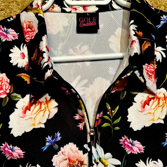 Floral Golf Polo - Picture 3 of 4